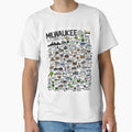 Milwaukee Map T-Shirt - Graphic Print Unisex - T-Shirt, Sweatshirt, Hoodie