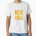 New York Typography T-Shirt - Minimalist Print for Adults - T-Shirt, Sweatshirt, Hoodie