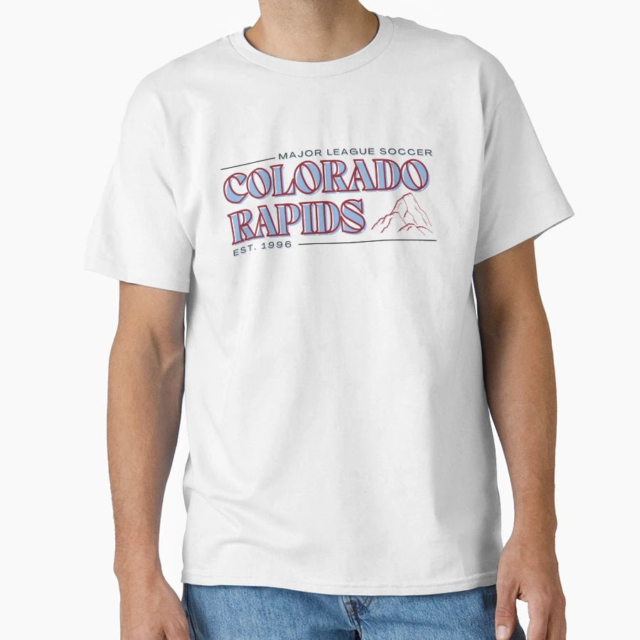 Colorado Rapids Fc Mls Soccer T-Shirt - Graphic Print Men Women - T-Shirt, Sweatshirt, Hoodie