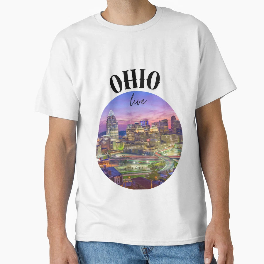 Ohio T-Shirt - Trendy Graphic Unisex - T-Shirt, Sweatshirt, Hoodie