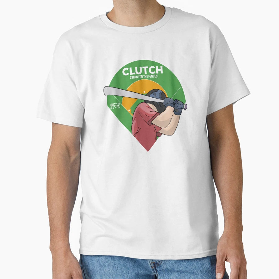 Clutch Swing Fences Baseball T-Shirt - Casual Everyday Wear for Adults - T-Shirt, Sweatshirt, Hoodie
