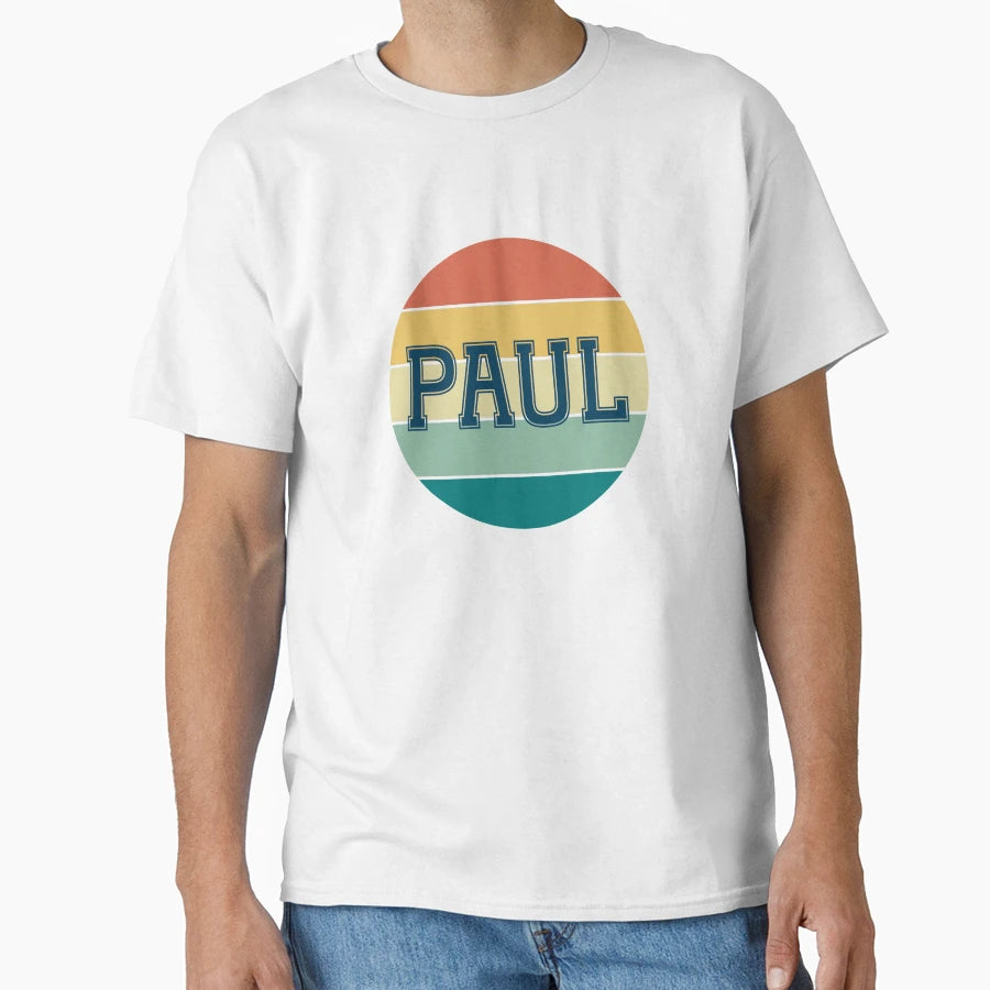 Paul Name T-Shirt - Unique Graphic Men Women - T-Shirt, Sweatshirt, Hoodie
