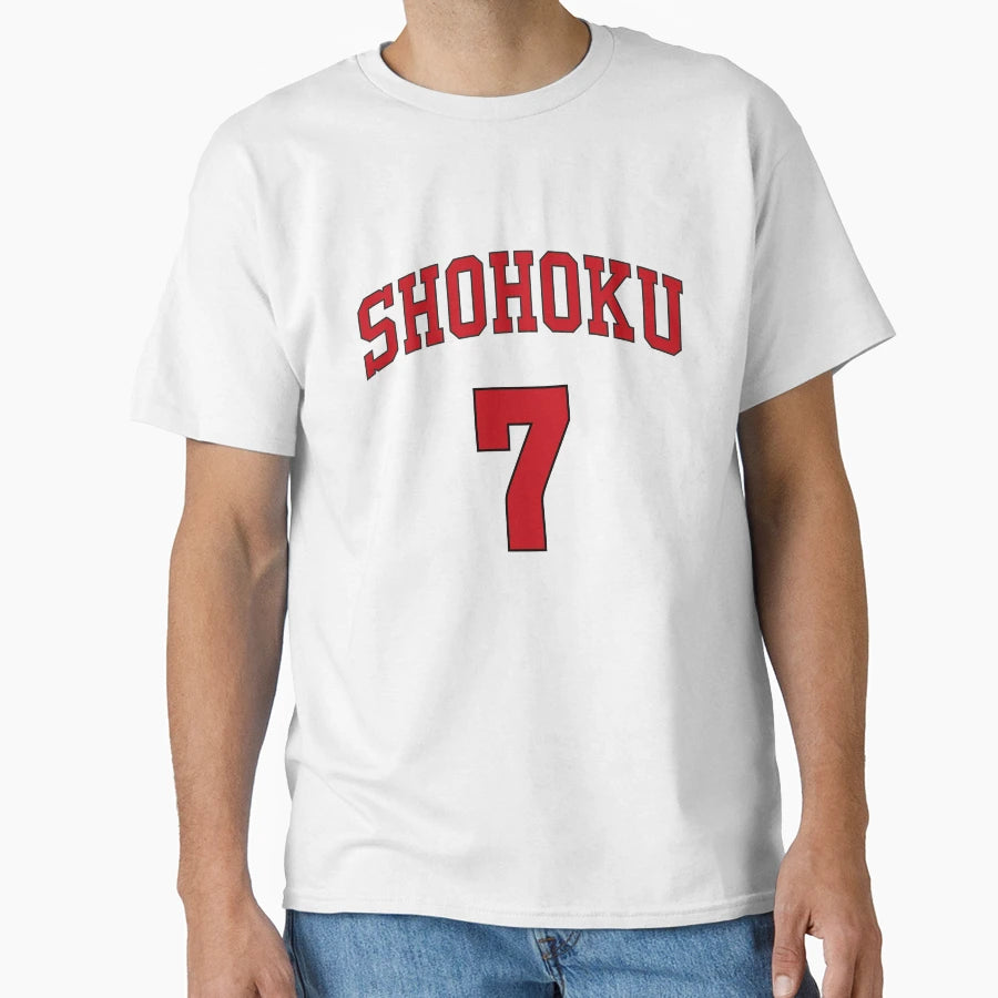 Slam Dunk Shohoku Basketball Team N T-Shirt - Fun Novelty Design Men Women - T-Shirt, Sweatshirt, Hoodie