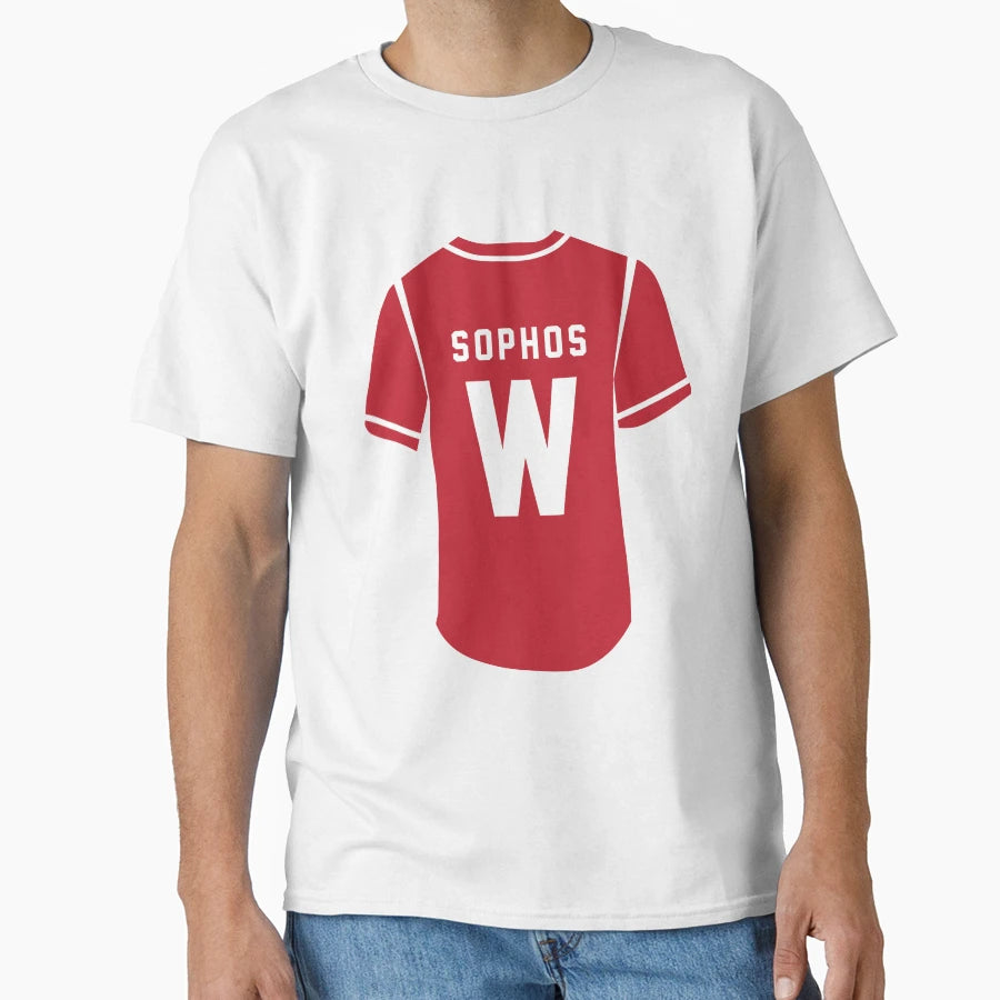 Sophos Red Jersey W T-Shirt - Unique Graphic for Adults - T-Shirt, Sweatshirt, Hoodie
