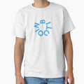 Bitcoin Logo Blue T-Shirt - Casual Everyday Wear Men Women - T-Shirt, Sweatshirt, Hoodie