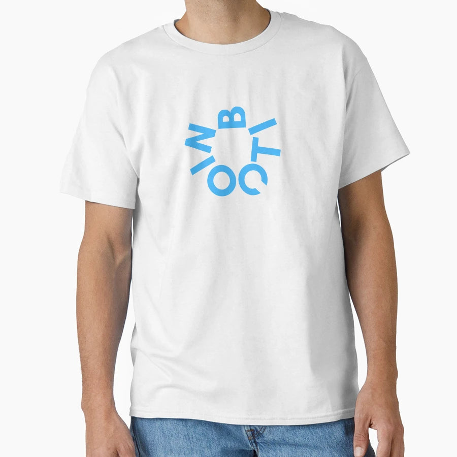 Bitcoin Logo Blue T-Shirt - Casual Everyday Wear Men Women - T-Shirt, Sweatshirt, Hoodie