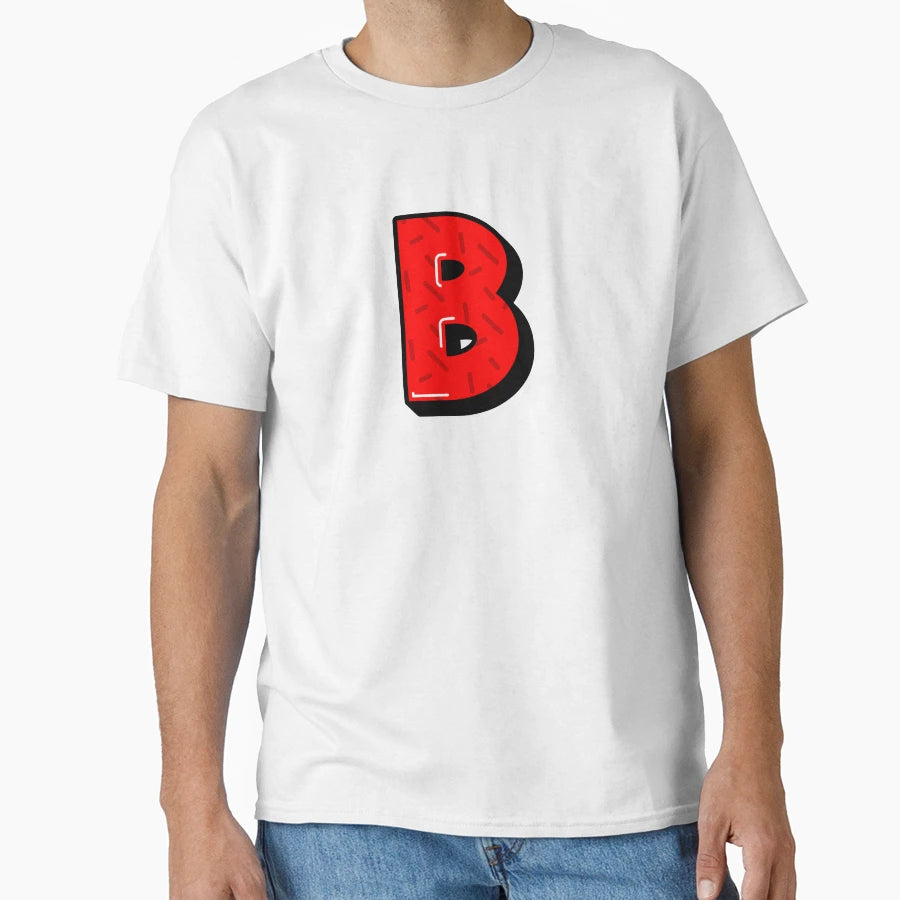 Letter B Graffiti T-Shirt - Aesthetic Graphic for Adults - T-Shirt, Sweatshirt, Hoodie