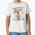 Philedelphia Pirates Skull Crossbones T-Shirt - Novelty Apparel Unisex - T-Shirt, Sweatshirt, Hoodie