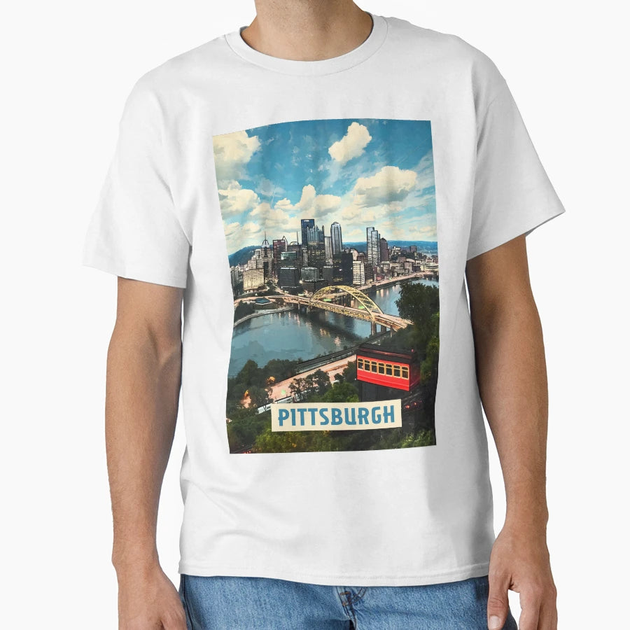 Pittsburgh T-Shirt - Fun Novelty Design Men Women - T-Shirt, Sweatshirt, Hoodie
