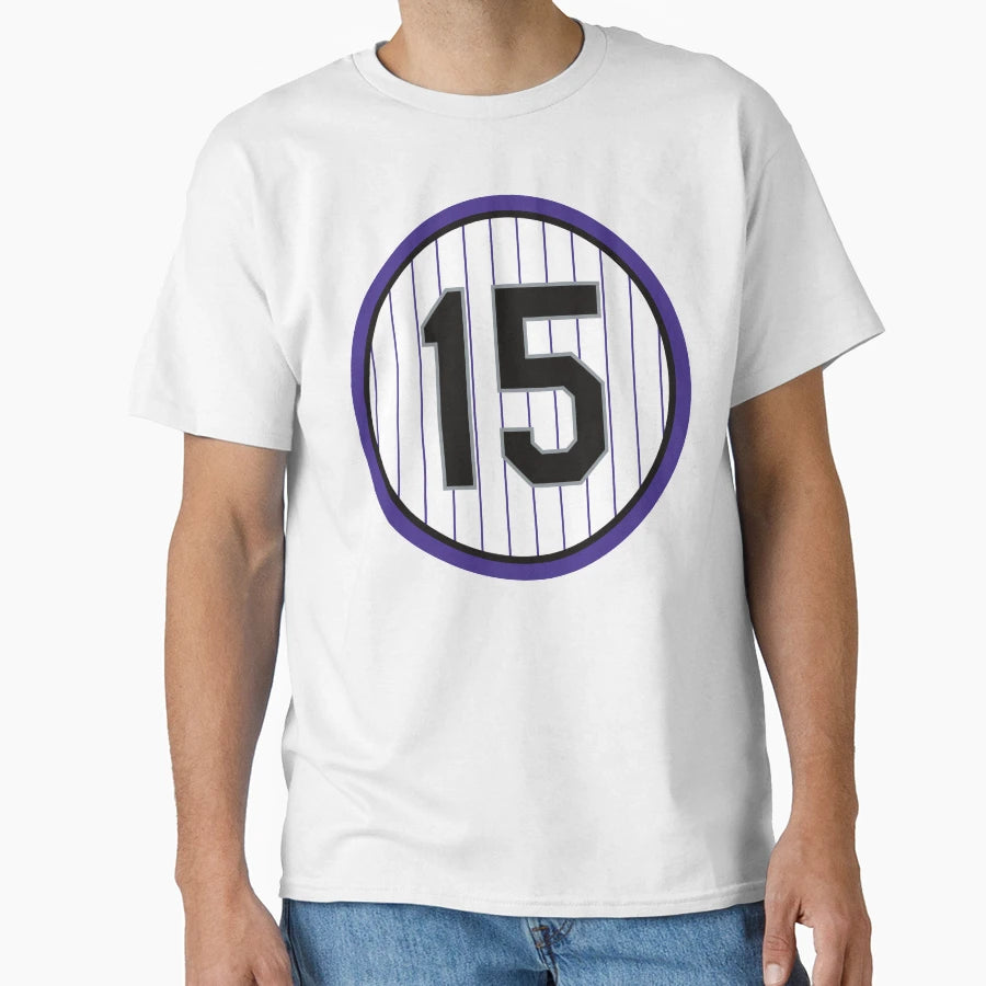 Raimel Tapia 15 Jersey Number T-Shirt - Trendy Graphic Men Women - T-Shirt, Sweatshirt, Hoodie