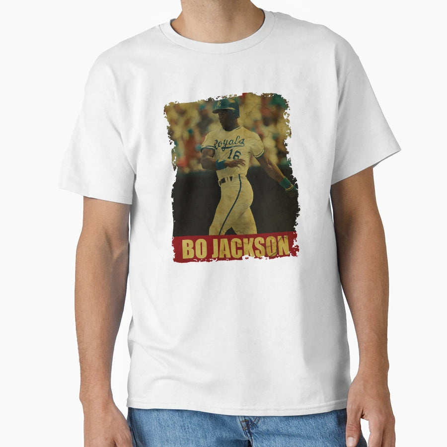 Bo Jackson New T-Shirt - Casual Everyday Wear for Adults - T-Shirt, Sweatshirt, Hoodie