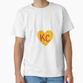 Kc Heart T-Shirt - Unique Graphic Unisex - T-Shirt, Sweatshirt, Hoodie