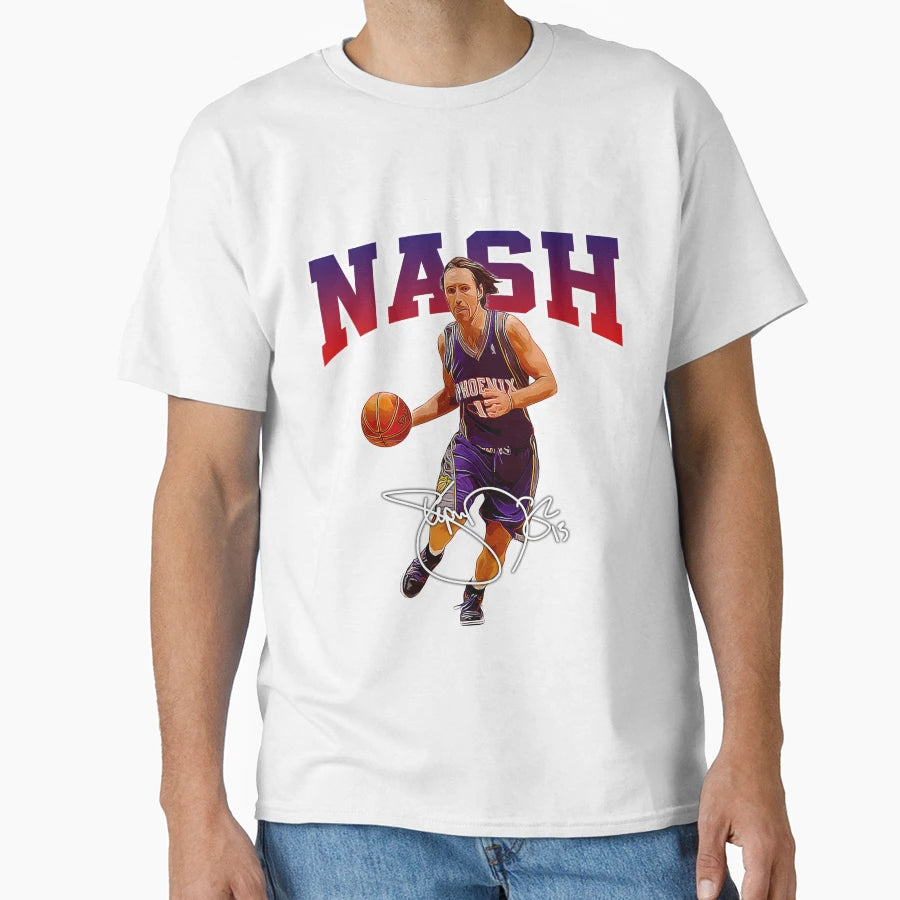 Steve Nash Phoenix Basketball Legend T-Shirt - Trendy Graphic Men Women - T-Shirt, Sweatshirt, Hoodie