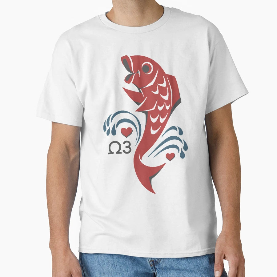Fish T-Shirt - Custom Art Print for Adults - T-Shirt, Sweatshirt, Hoodie
