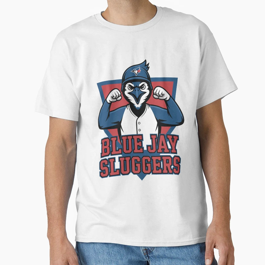 Blue Jay Sluggers T-Shirt - Graphic Print Men Women - T-Shirt, Sweatshirt, Hoodie