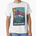Colorado Travel Art T-Shirt - Streetwear Style Men Women - T-Shirt, Sweatshirt, Hoodie