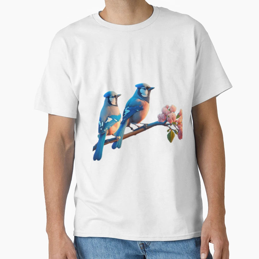 Blue Jay T-Shirt - Aesthetic Graphic Men Women - T-Shirt, Sweatshirt, Hoodie
