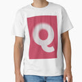 Monogram Viva Magenta Letter Q T-Shirt - Minimalist Print Men Women - T-Shirt, Sweatshirt, Hoodie