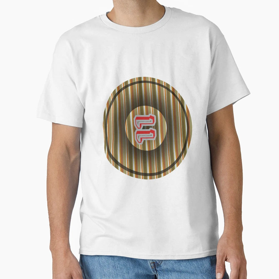 Abstract Multicoloured Circle Horisotl T-Shirt - Graphic Print for Adults - T-Shirt, Sweatshirt, Hoodie