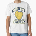 Milwaukee County Stadium T-Shirt - Novelty Apparel for Adults - T-Shirt, Sweatshirt, Hoodie