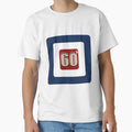 60S Too Square T-Shirt - Custom Art Print Unisex - T-Shirt, Sweatshirt, Hoodie