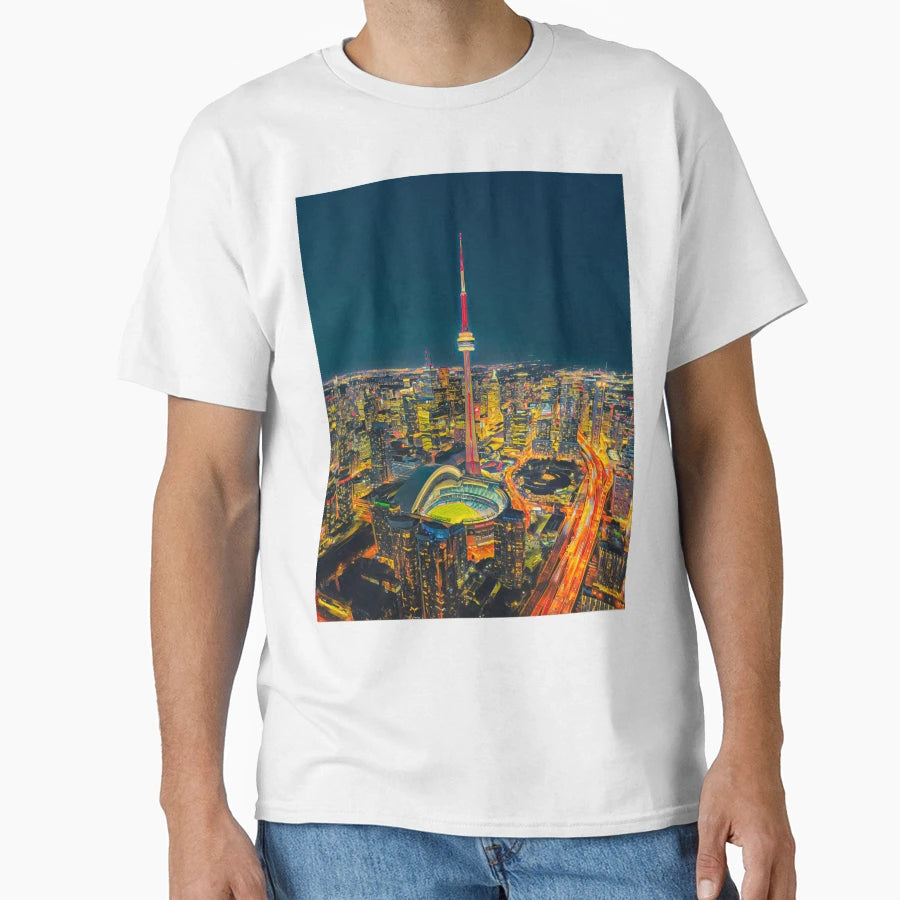Toronto T-Shirt - Custom Art Print Men Women - T-Shirt, Sweatshirt, Hoodie