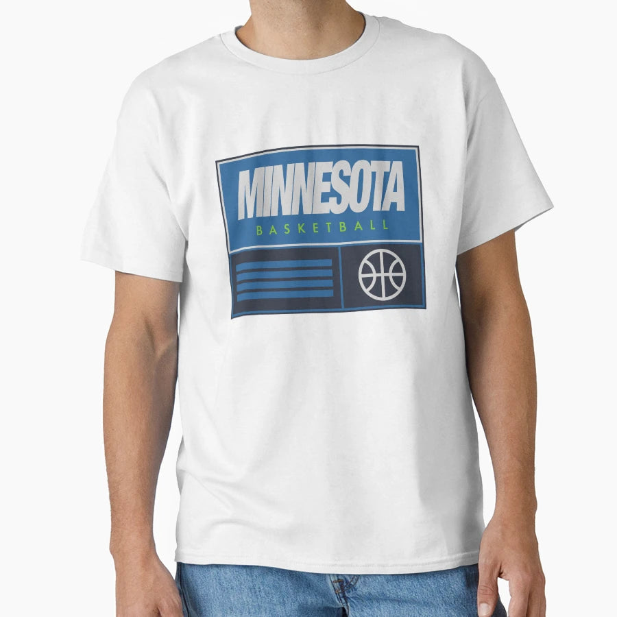 Minnesota Basketball T-Shirt - Streetwear Style for Adults - T-Shirt, Sweatshirt, Hoodie