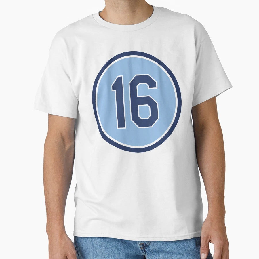 Kevin Cash 16 Jersey Number T-Shirt - Casual Everyday Wear Men Women - T-Shirt, Sweatshirt, Hoodie