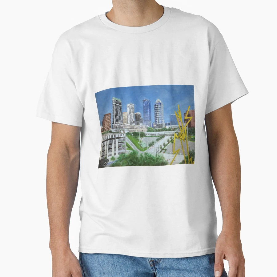 Downtown Tampa T-Shirt - Graphic Print for Adults - T-Shirt, Sweatshirt, Hoodie