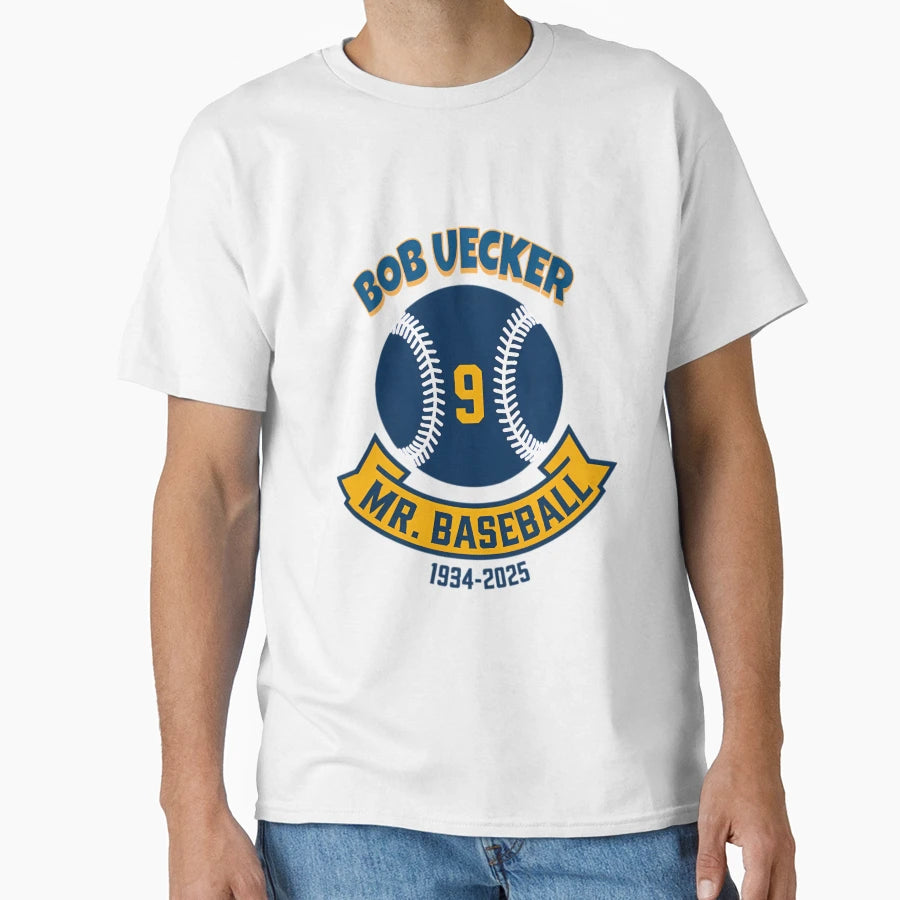 Bob Uecker T-Shirt - Trendy Graphic Unisex - T-Shirt, Sweatshirt, Hoodie