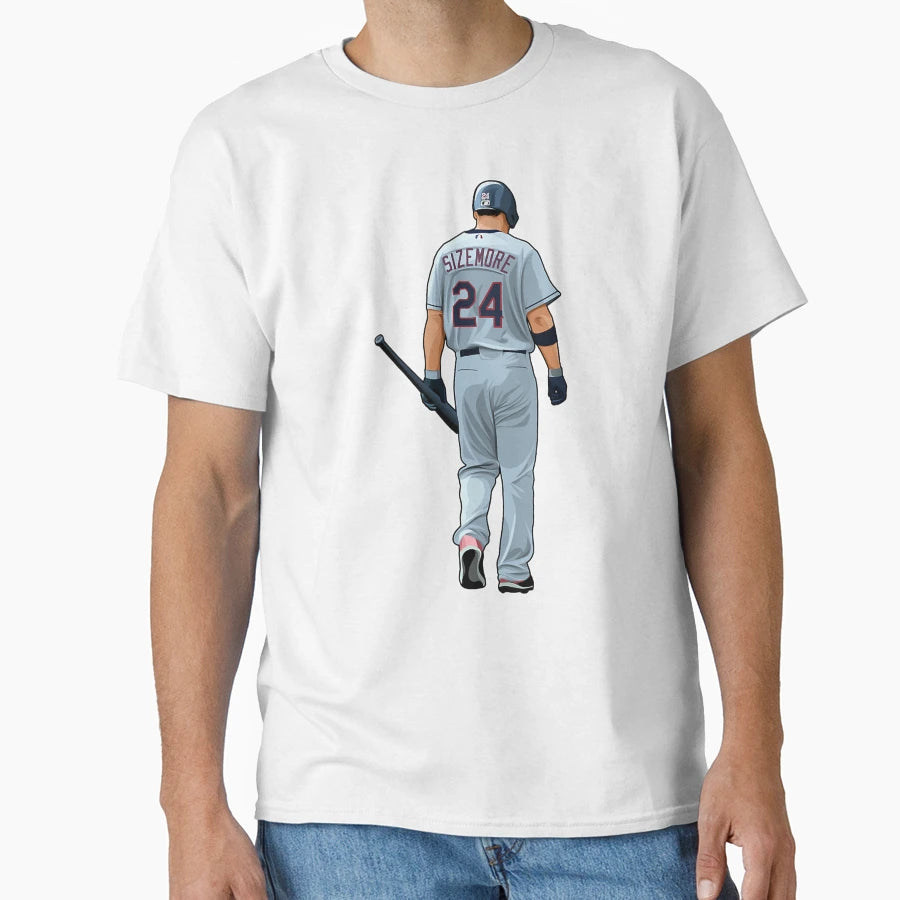 Grady Sizemore 24 Walks Back T-Shirt - Streetwear Style Men Women - T-Shirt, Sweatshirt, Hoodie