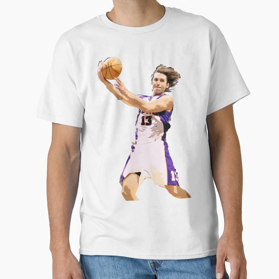 Steve Nash T-Shirt - Unique Graphic for Adults - T-Shirt, Sweatshirt, Hoodie