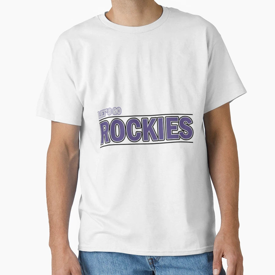 Lets Go Rockies T-Shirt - Casual Everyday Wear for Adults - T-Shirt, Sweatshirt, Hoodie