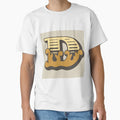 Letter D Original Motif T-Shirt - Minimalist Print for Adults - T-Shirt, Sweatshirt, Hoodie