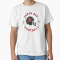 Tampa Bay Football Badge T-Shirt - Graphic Print for Adults - T-Shirt, Sweatshirt, Hoodie