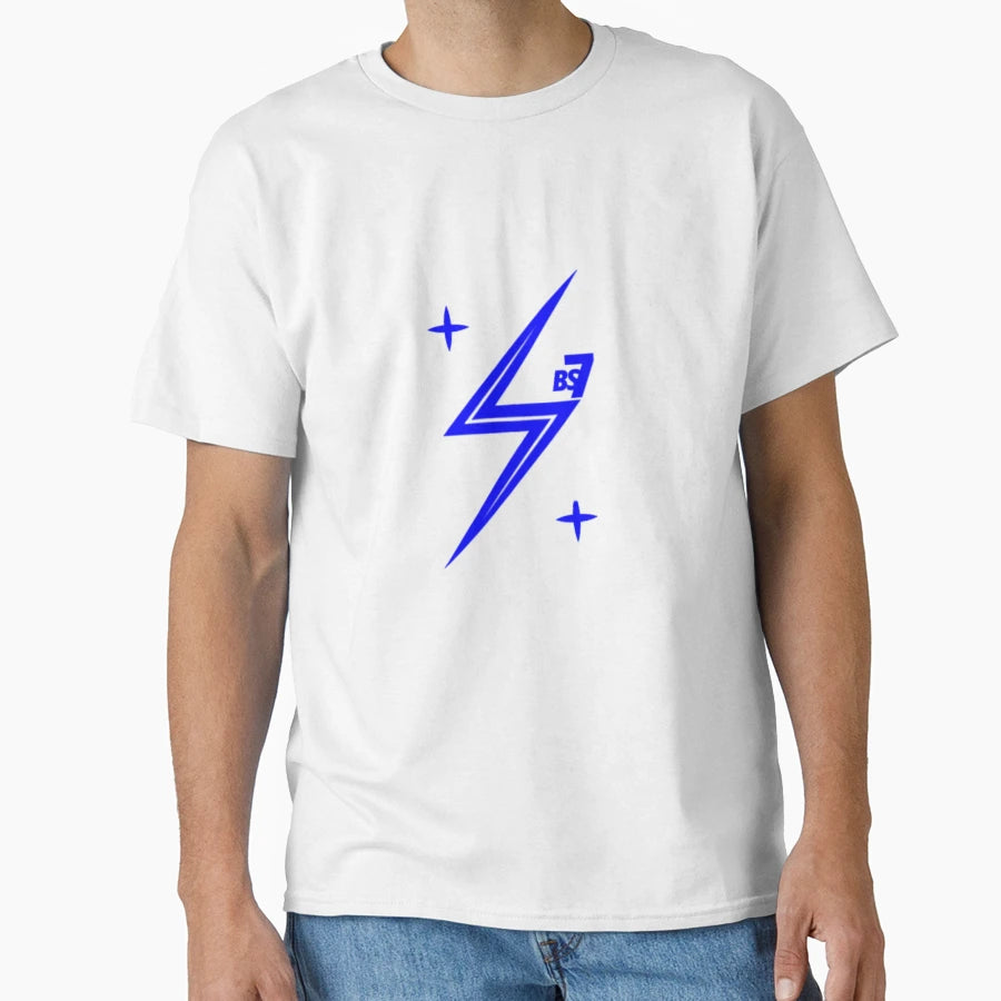 Bs7 Lightning 4 Blue T-Shirt - Casual Everyday Wear Unisex - T-Shirt, Sweatshirt, Hoodie