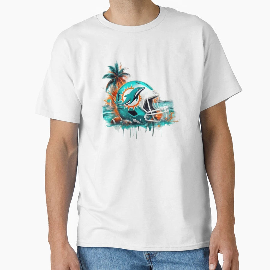Marlins Football T-Shirt - Minimalist Print Unisex - T-Shirt, Sweatshirt, Hoodie