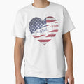 Washington American Flag Usa T-Shirt - Casual Everyday Wear for Adults - T-Shirt, Sweatshirt, Hoodie