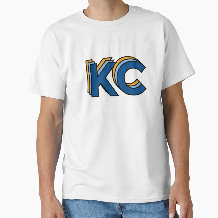 Kc Blue And Gold T-Shirt - Streetwear Style for Adults - T-Shirt, Sweatshirt, Hoodie