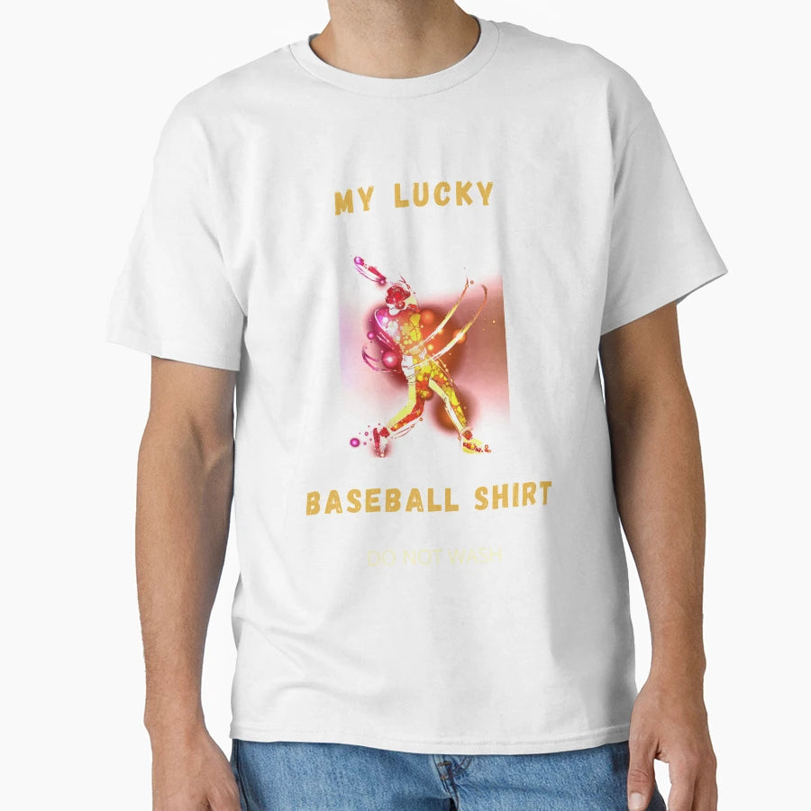 Lucky Baseball T-Shirt - Aesthetic Graphic Unisex - T-Shirt, Sweatshirt, Hoodie