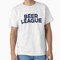 Beer League Hockey Sports Fitness T-Shirt - Custom Art Print for Adults - T-Shirt, Sweatshirt, Hoodie