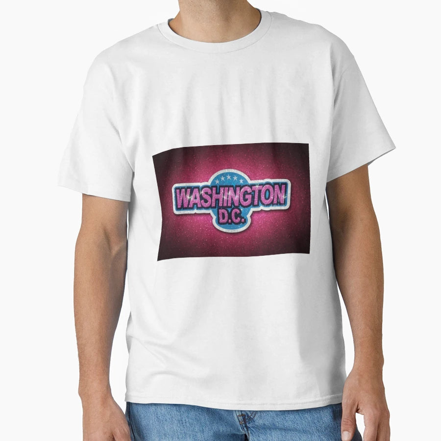 Washington D C Scl Hoodie - Unique Graphic Unisex - T-Shirt, Sweatshirt, Hoodie