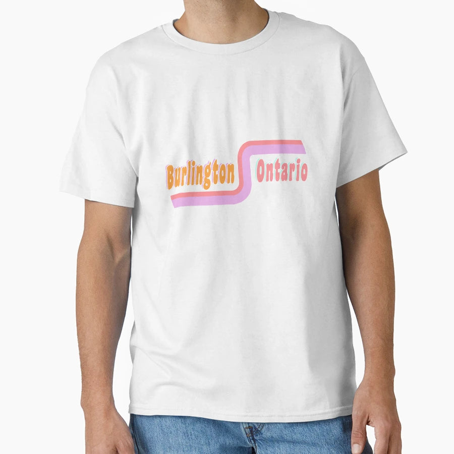Burlington Ontario T-Shirt - Unique Graphic Unisex - T-Shirt, Sweatshirt, Hoodie
