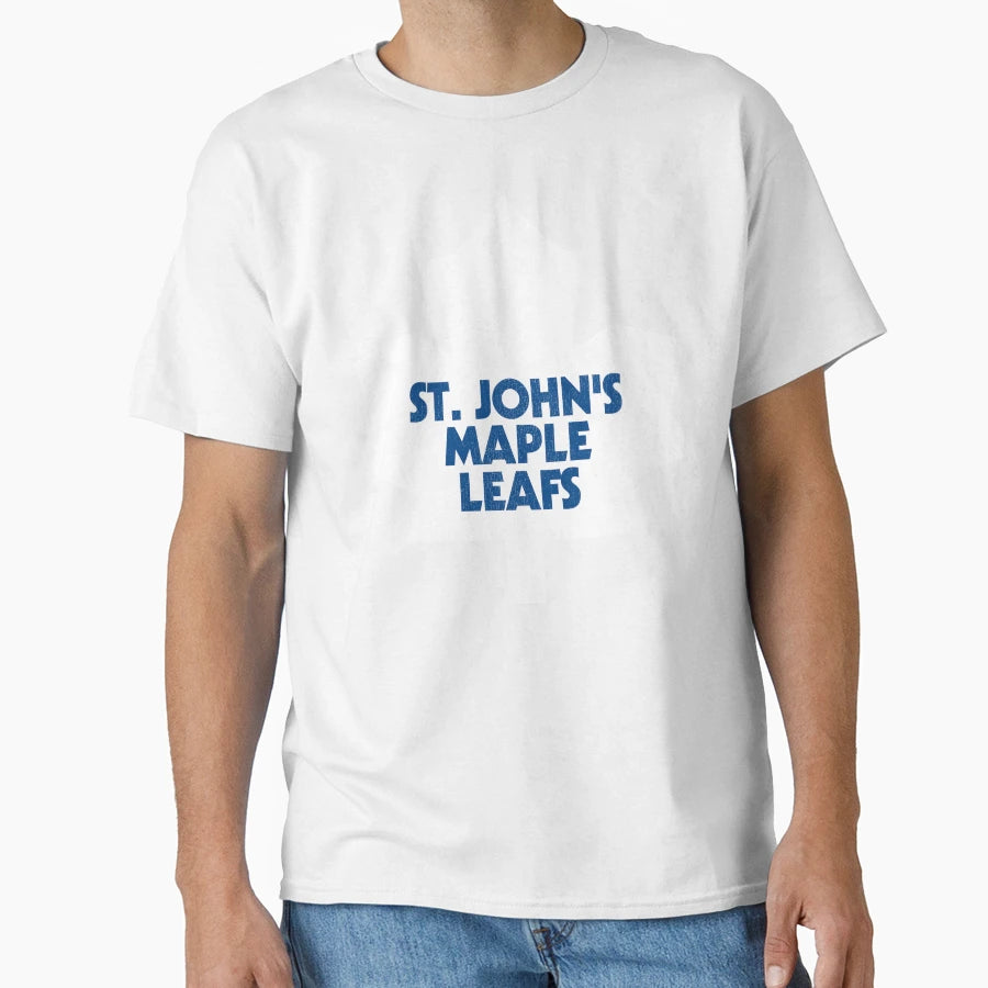St Johns Maple Leafs T-Shirt - Casual Everyday Wear for Adults - T-Shirt, Sweatshirt, Hoodie