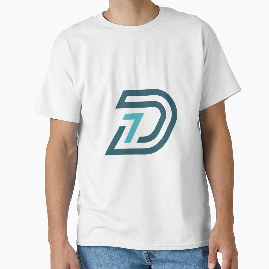 D7 Or 7D Lettermark Logo T-Shirt - Streetwear Style Unisex - T-Shirt, Sweatshirt, Hoodie