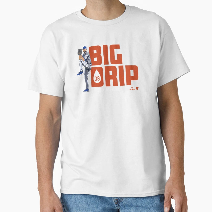 Tylor Megill Big Drip T-Shirt - Streetwear Style Unisex - T-Shirt, Sweatshirt, Hoodie