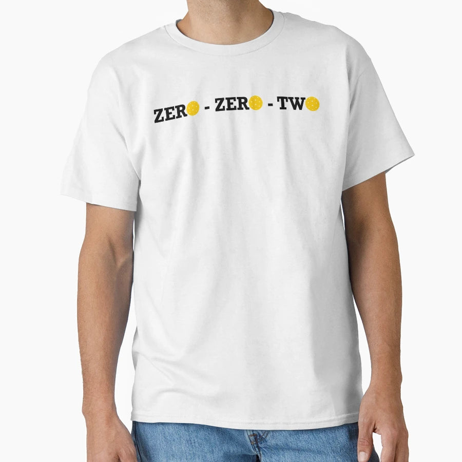 Zero Zero Two Horizontal T-Shirt - Aesthetic Graphic Unisex - T-Shirt, Sweatshirt, Hoodie