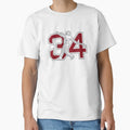 34 Big Papi Original 73 Shirts Mens T-Shirt - Streetwear Style for Adults - T-Shirt, Sweatshirt, Hoodie