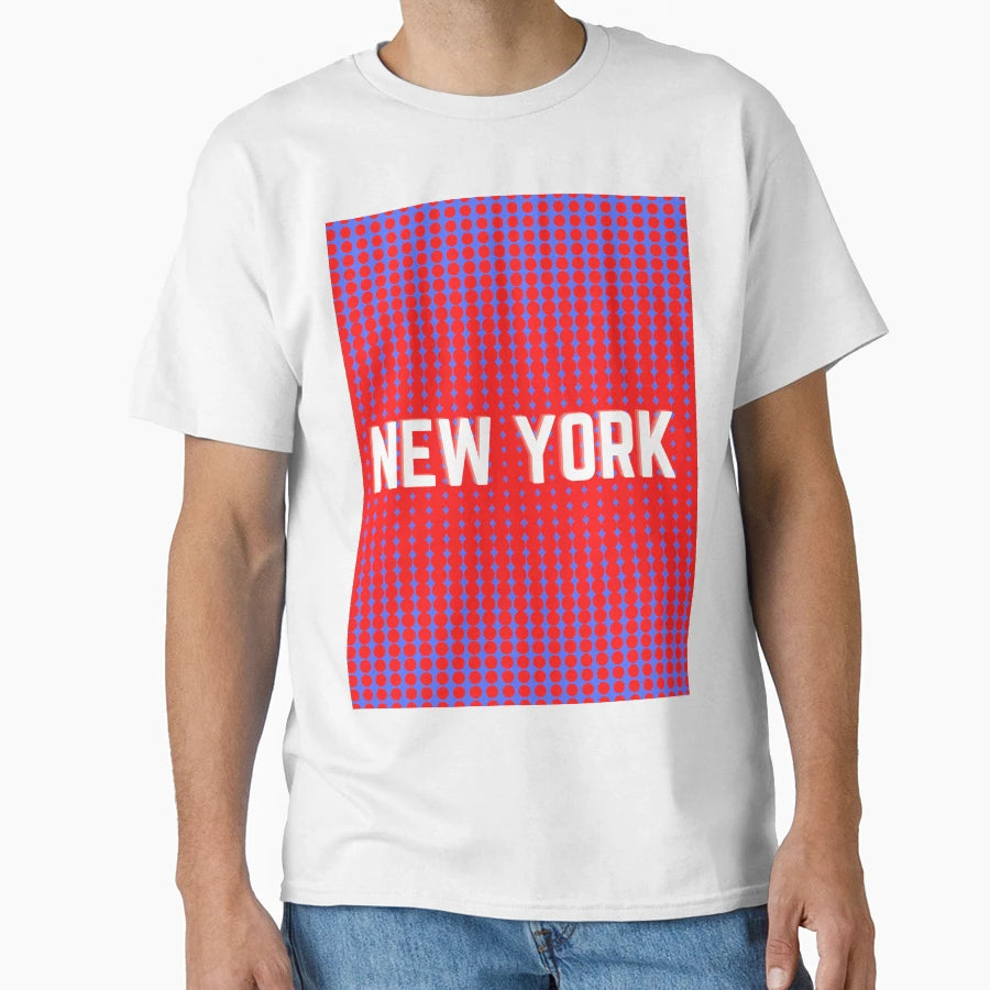New York Dots 5 T-Shirt - Graphic Print Unisex - T-Shirt, Sweatshirt, Hoodie