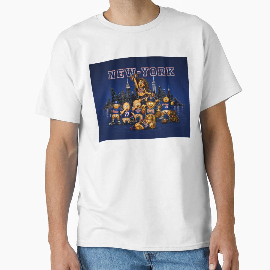 New York Wotan Crew Dirty Cartoon Squad T-Shirt - Novelty Apparel Unisex - T-Shirt, Sweatshirt, Hoodie
